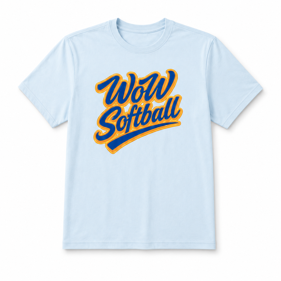 Summer WOW Softball Tee